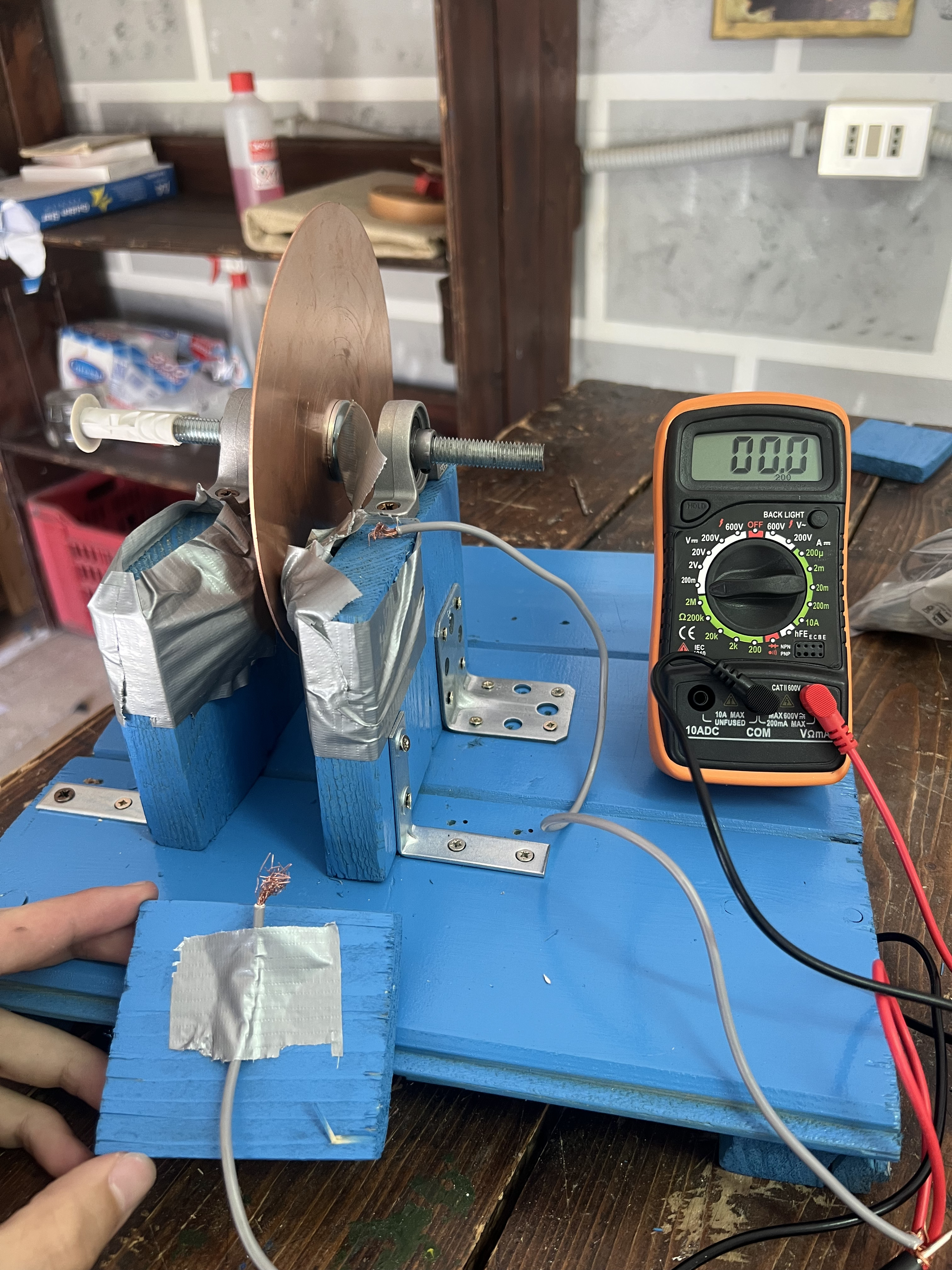 Fase 4: cablaggio circuito di eccitazione